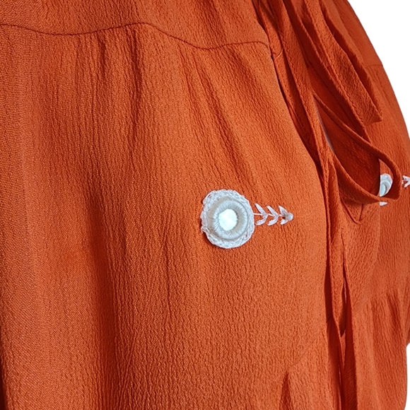 EUC Anthropologie | Leifnotes Leifsdottir Espejoa Embroidered Mirror Boho Dress - Picture 5 of 13